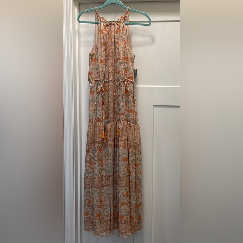 Taylor brand floor length floral dress